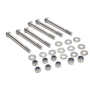 Stainless Hardware Kit For Rear Shock Brackets