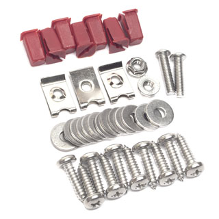Front Footwell Floor Plate Hardware Kit