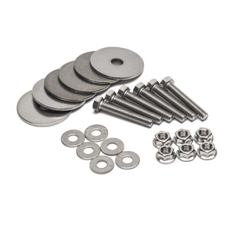 STAINLESS BOLT KIT REAR TIRE CARRIER