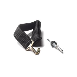 Nylon Web Strap For Rear Bench Seat With Metal Hook End