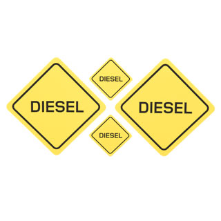 STICKER SET OF 4 DIESEL