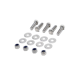 STAINLESS FOUR BOLT CHASSIS TO BODY HARDWARE KIT