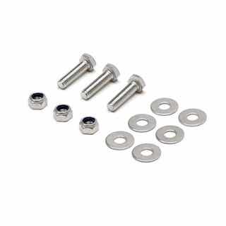 STAINLESS RADIATOR CENTER PANEL HW KIT