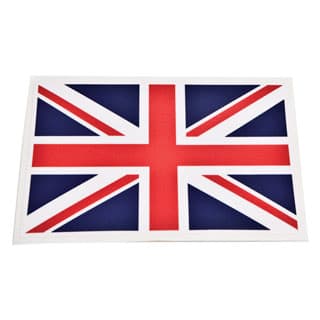 Decal Union Jack 2.85" X 4.375"