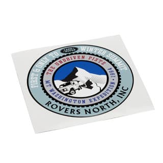 Decal Mt Washington Expedition 4" Round