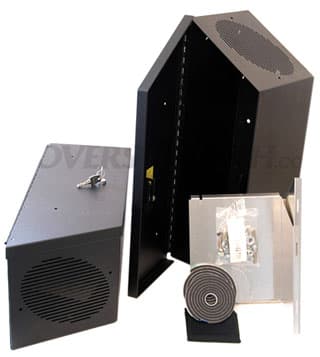 Tuffy Speaker/Storage Set Black