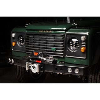 Rovers North Winch Bumper With LED Lights, Defender