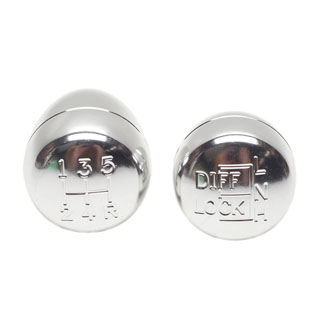 Polished Alloy Gear Knob Set R380