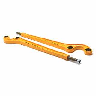 FRONT RADIUS ARMS - 3 DEGREE - PAIR - DEFENDER