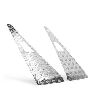 Wing Top Protector Set w/Lh Antenna Gloss Silver Defender
