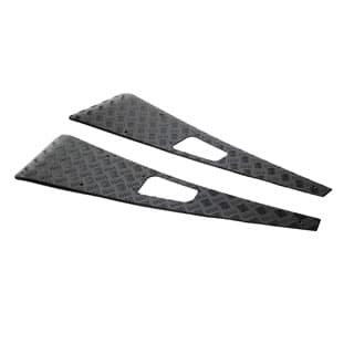 Wing Top Protector Set Without Antenna Black Defender