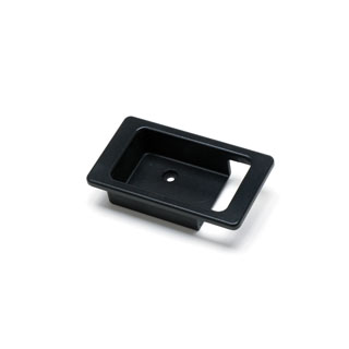 Escutcheon - Interior Door Handle - Black Aluminum - Right Hand Only
