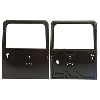 Rear Door With Bracket Holes For Spare Wheel - Defender