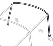 REAR HOOP - CANVAS TOP