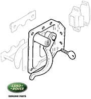 Door Latch Assembly - RH Front and Rear End Door - Series II, IIA and III. With Lock - Non-Anti-Burst Style
