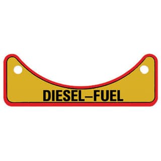 Label Diesel Fuel
