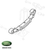 Leaf Spring - Rear - 109" 1 Ton and Military