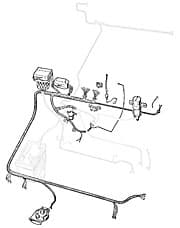 Wire Harness 2.6 Litre Main & Rear 1967-68