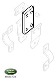Rubber Hanger - Exhaust Series IIA & III