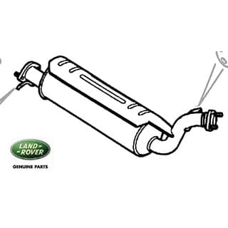 Exhaust Silencer R/R P38a