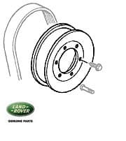 Pulley Water Pump  For Serpentine Belt 3.9 & 4.0 Liter V8