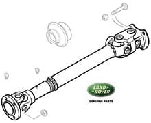 Prop Shaft  Front V-8 Discovery II