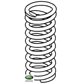 Coil Spring Rear Purple/Orange DII