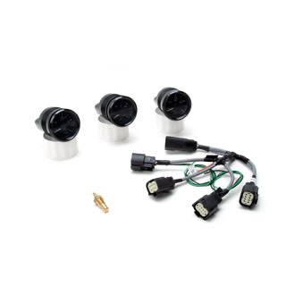 PLUS 3 GAUGE KIT- 24 VOLTS, WATER, FUEL USE WITH RNDSKIT2