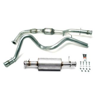 STAINLESS STEEL  EXHAUST SYSTEM 300Tdi  DEFENDER 90