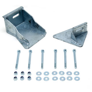 BRACKET SET GEARBOX MOUNT TD5 DEFENDER