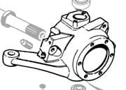 Housing - RH Swivel Ball - Grease Type