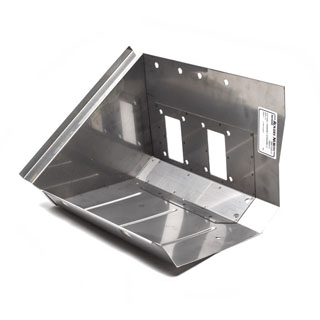 Replacement Stainless Steel Footwell Assembly LH - Series II-III LHD