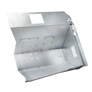 FOOTWELL  ASSEMBLY STAINLESS STEEL RH DEFENDER