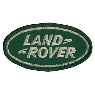 Woven Patch - "Land Rover" 3" X 1 1/2"