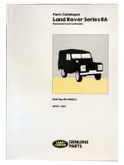 Parts Manual Series IIA