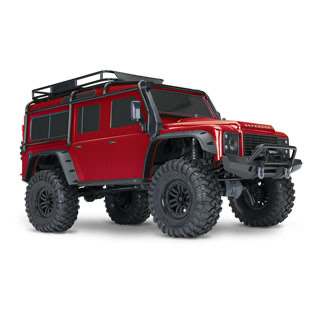 XL RC Crawler Red Defender 110 Scale: 1/10