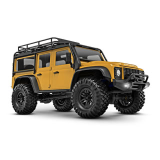 RC Crawler Tan Defender 110 Scale: 1/18