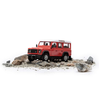 Model Defender 110 Station Wagon Red 1:43 Scale