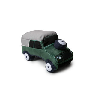Plush Dog Toy - Defender 110 Green