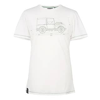 HUE GRAPHIC T- SHIRT - WHITE - MD