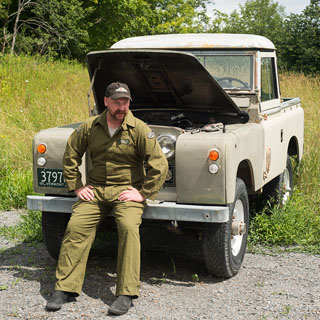 Coverall Land Rover - Olive - Large