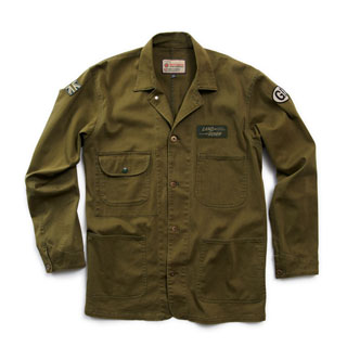 Shop Jacket Land Rover - Olive - Xlarge