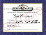 $200.00 GIFT CERTIFICATE