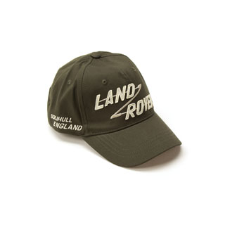 Hat - Land Rover Logo Applique - Olive