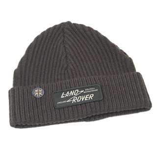 Hat - Wool Toque Land Rover Logo - Green Melange