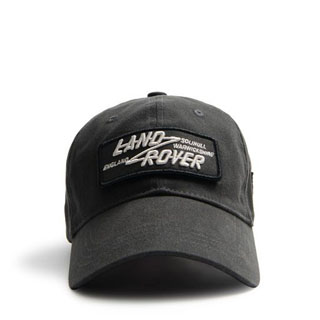 Hat - Land Rover Velcro Patch - Slate