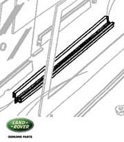 Rail - LHF Door Top Slide Defender 90/110
