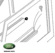Runner Block - Door Top Defender 90/110