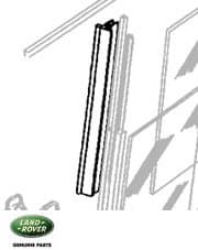 Draught Rail - LH Inner Glass Defender Door Top