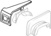 WING ASSEMBLY  TOP-FRONT LH DEFENDER